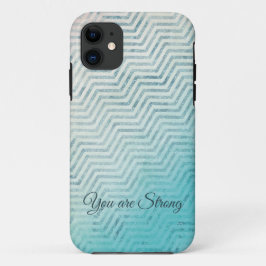 Retro Zickzack zigzag iPhone Case