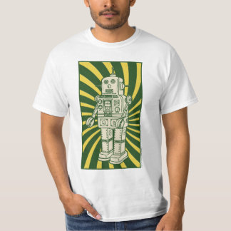 Retro ZINN-ROBOTER T - Shirt
