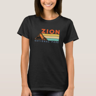Retro Zion Nationalpark USA Vintages Utah Abenteue T-Shirt