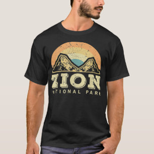 Retro Zion Nationalpark USA Vintages Utah Abenteue T-Shirt