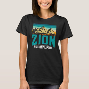 Retro Zion Nationalpark USA Vintages Utah Abenteue T-Shirt
