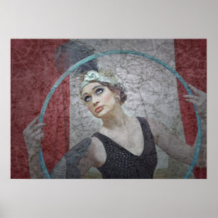 Retro Zirkus Preformer Poster