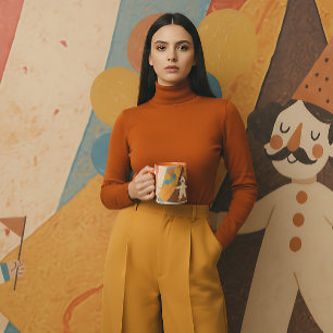 Retro-Zirkus-Tasse Tasse