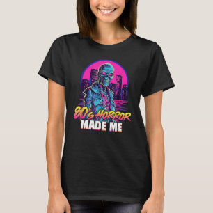 Retro-Zombie-Vintage-untote 80er-Horrorfilme gemac T-Shirt