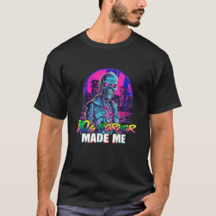 Retro-Zombie-Vintage-untote 80er-Horrorfilme gemac T-Shirt
