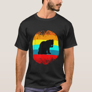 Retro-Zuchttier-Grafik mit einem Vintagen Bobcat T-Shirt