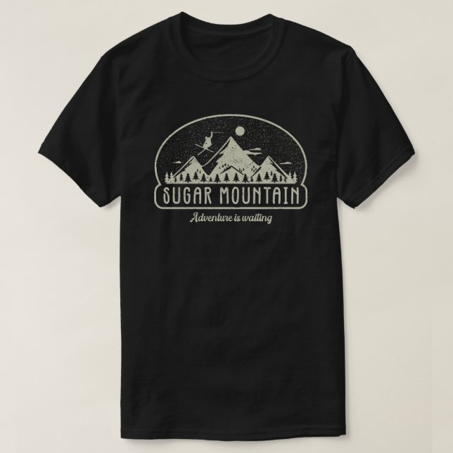 Retro Zuckerhut T - Shirt (Design vorne)