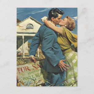 Retro Zuhause fand, dass wir Bewegungs-Mitteilung Ankündigung