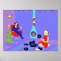 Retro Zuhause für das Weihnachtsgebäck