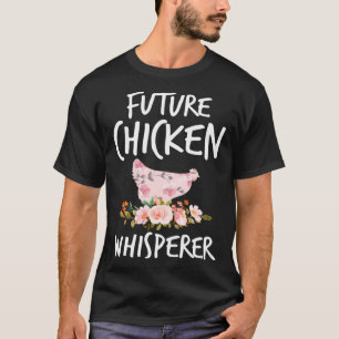 Retro-Zukunft-Hühnerbauer-Flüsterer für Kinder 1 T-Shirt
