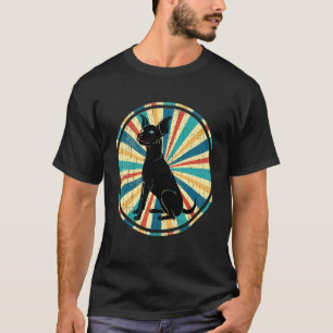 Retro Zwergpinscher T-Shirt