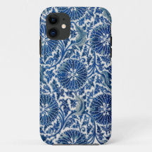 Retroblaue Mohnblume China Dynastie Ming