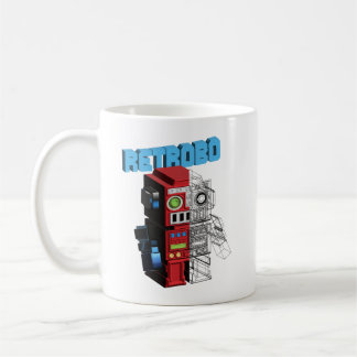 Retroboter Kaffeetasse