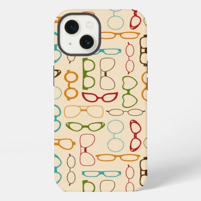 Retrobrille iPhone Hülle (Rückseite)