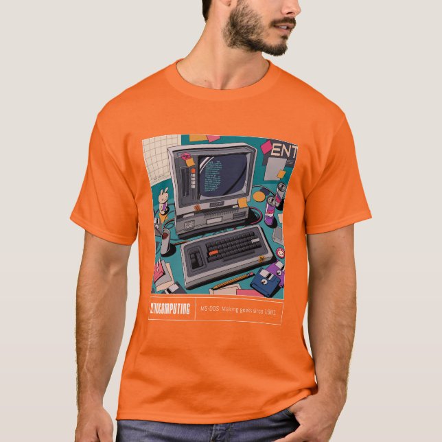 Retrocomputing T-Shirt (Vorderseite)