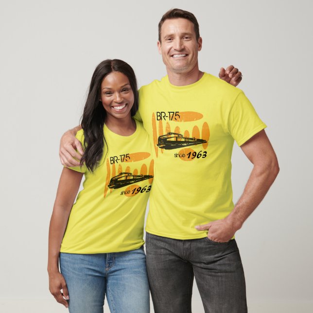 Retrodesign DDR Triebzug T-Shirt (Unisex)