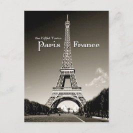 Retroeiffturm Postkarte