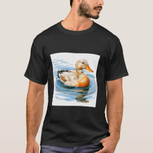 Retroente Pintail Duck Niedlich Duck Duck Wasserfa T-Shirt
