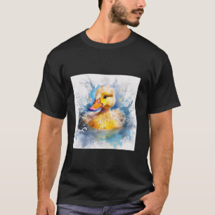 Retroente Pintail Duck Niedlich Duck Duck Wasserfa T-Shirt
