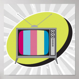 Retrofernsehen Poster