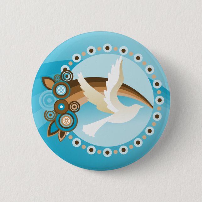 RetroFit auf blau Button (Vorderseite)