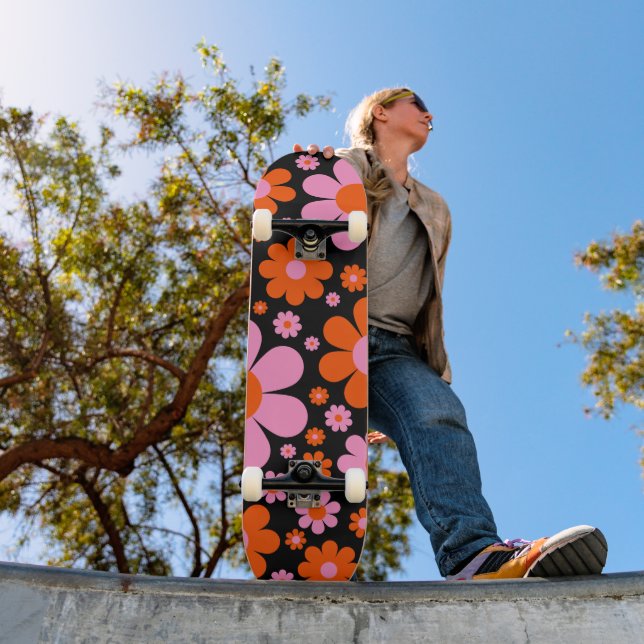 Retrofloral Personalisiert Skateboard (Außenbereich 1)