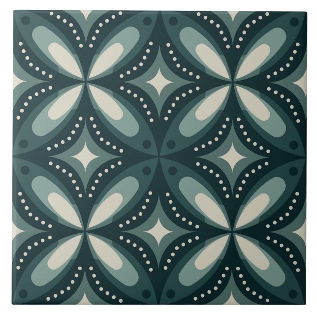 Retroformen Fliese (Vorderseite)