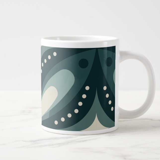 Retroformen Jumbo-Tasse (Rechts)