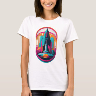Retrofuturismus – Vintage trifft auf zukünftige Ku T-Shirt