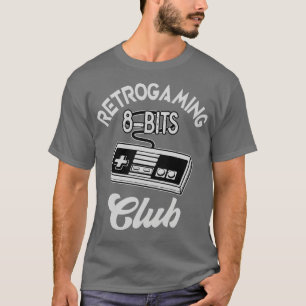 Retrogaming 8bit Controller-Geschenk T-Shirt