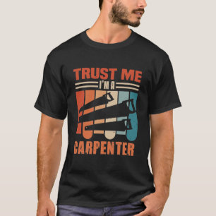 Retrogeschenk für Zimmerleute T-Shirt