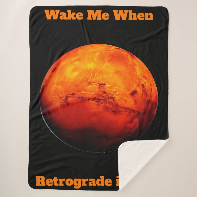 Retrograde Sherpa Blanket Sherpadecke (Vorderseite)