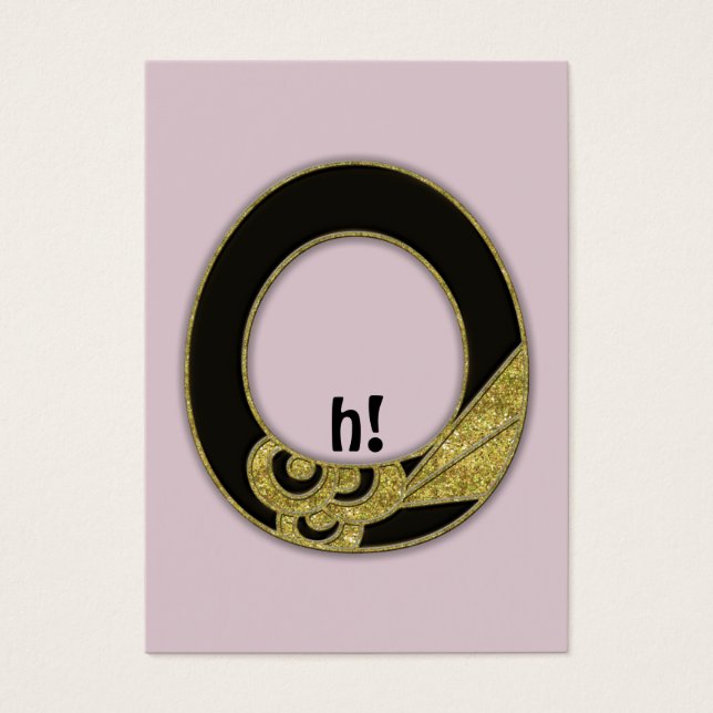 Retrogramm - O (Vorderseite)