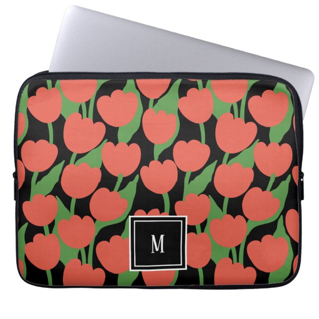 Retrogramm, personalisiert laptopschutzhülle (Vorderseite)