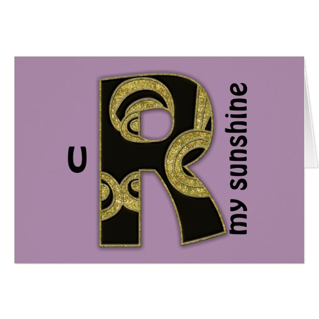 Retrogramm - R (Vorderseite (Horizontal))