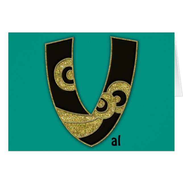 Retrogramm - V (Vorderseite (Horizontal))