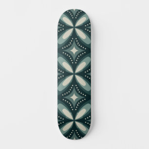 retrogrüne Formen Skateboard