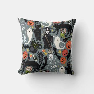 Retrohalloween-Schiefer Kissen