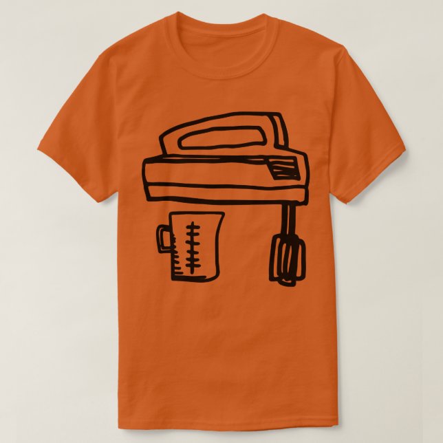 Retrohandmischer T-Shirt (Design vorne)