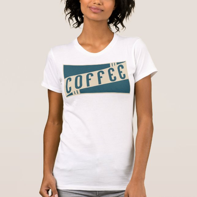 Retrokaffee T-Shirt (Vorderseite)