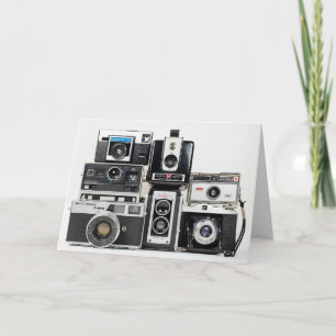 Retrokamerasammlung Karte