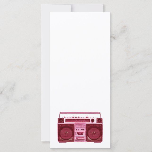 Retrokarte (Vorderseite)