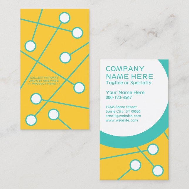 Retrokarte Treuekarte (Vorne/Hinten)