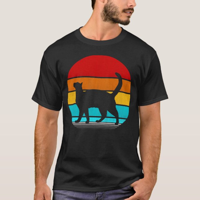 Retrokatze Vintag T-Shirt (Vorderseite)