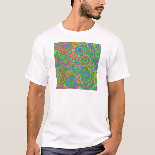 Retrokreise T-Shirt (Vorderseite)