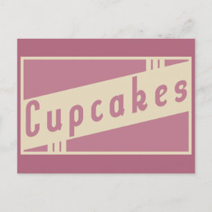 Retrokuchen Postkarte