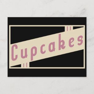 Retrokuchen Postkarte