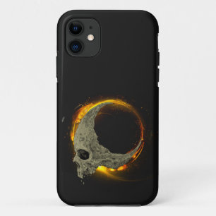 Retromond Toter Brennschädel im Feuer Case-Mate iPhone Hülle