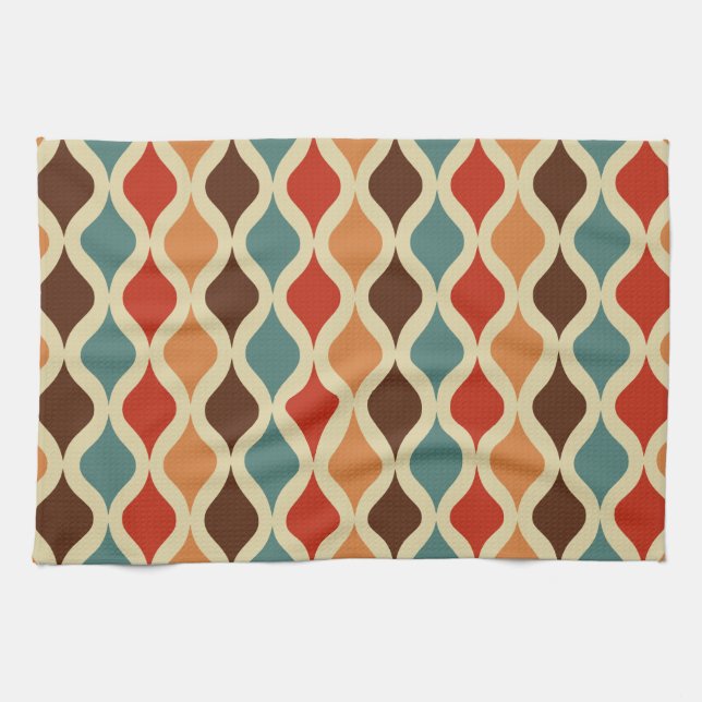 Retromuster Geschirrtuch (Horizontal)