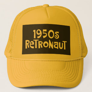 Retronaut aus den 50er Jahren Truckerkappe